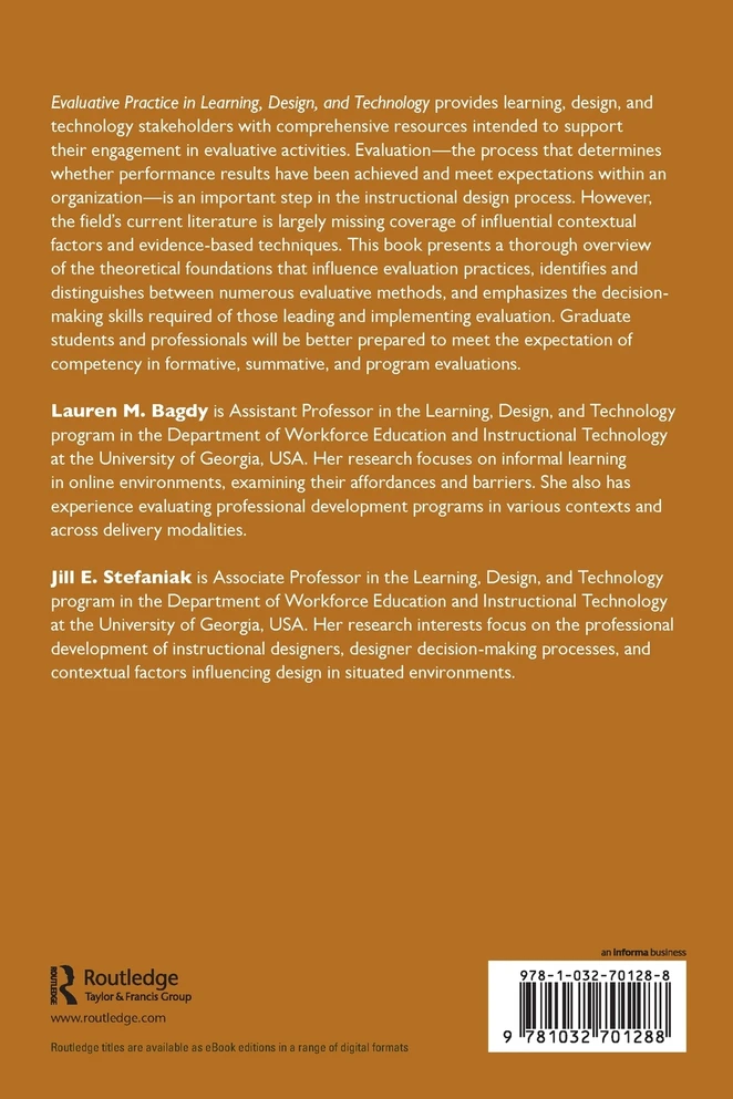 Evaluative Practice in Learning, Design, and Technology