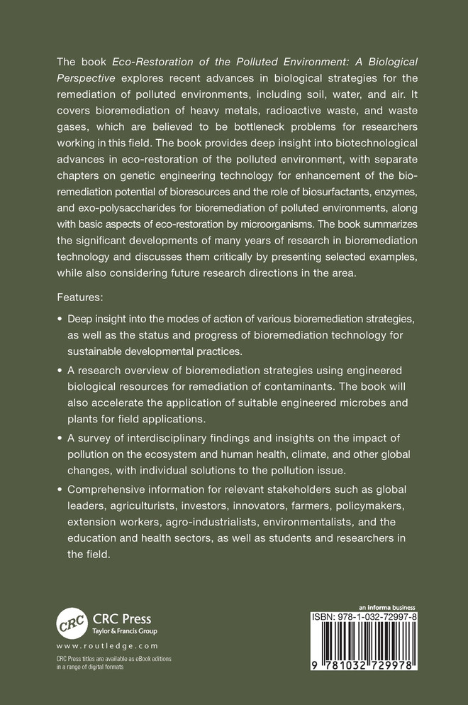 Eco-Restoration of Polluted Environment