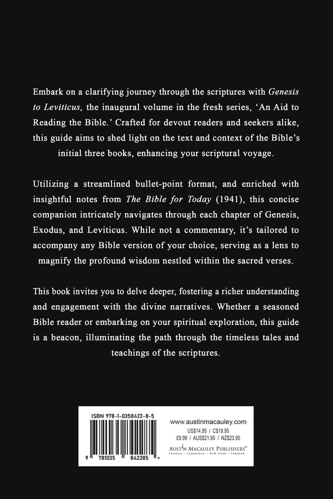 An Aid to Reading the Bible