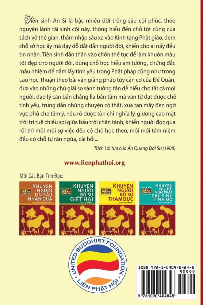 Khuyên người tin sâu nhân quả
