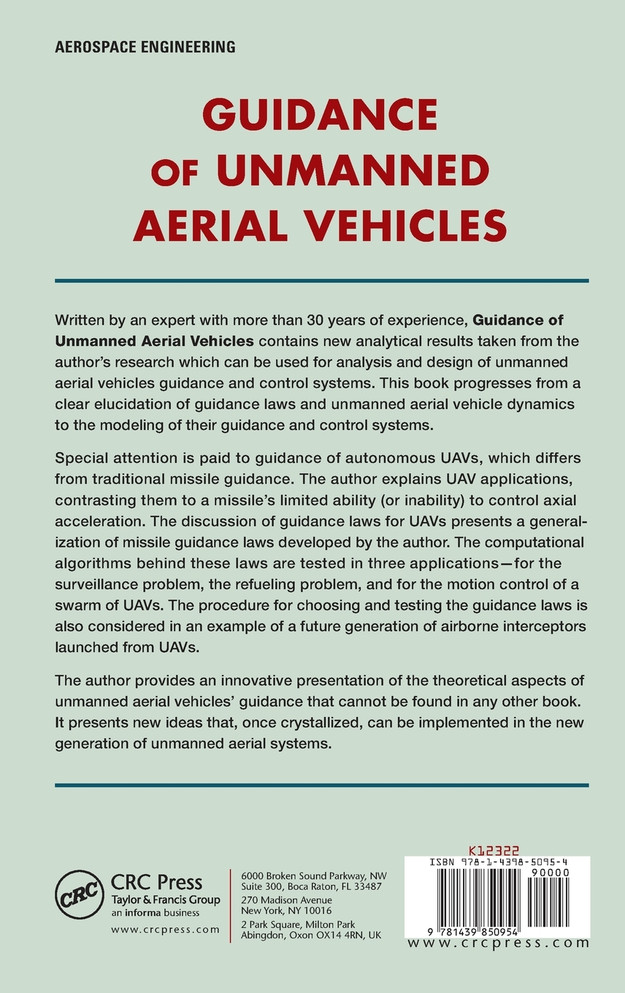 Guidance of Unmanned Aerial Vehicles