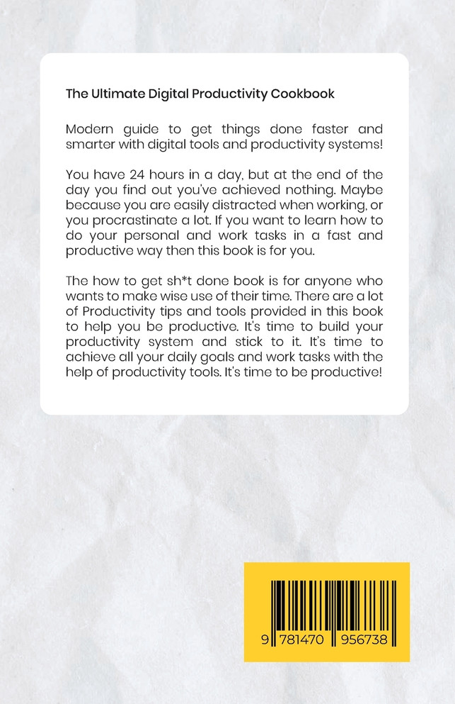 How to Get Sh*t Things Done