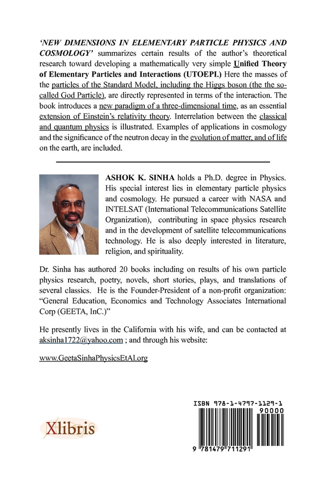 New Dimensions in Elementary Particle Physics and Cosmology