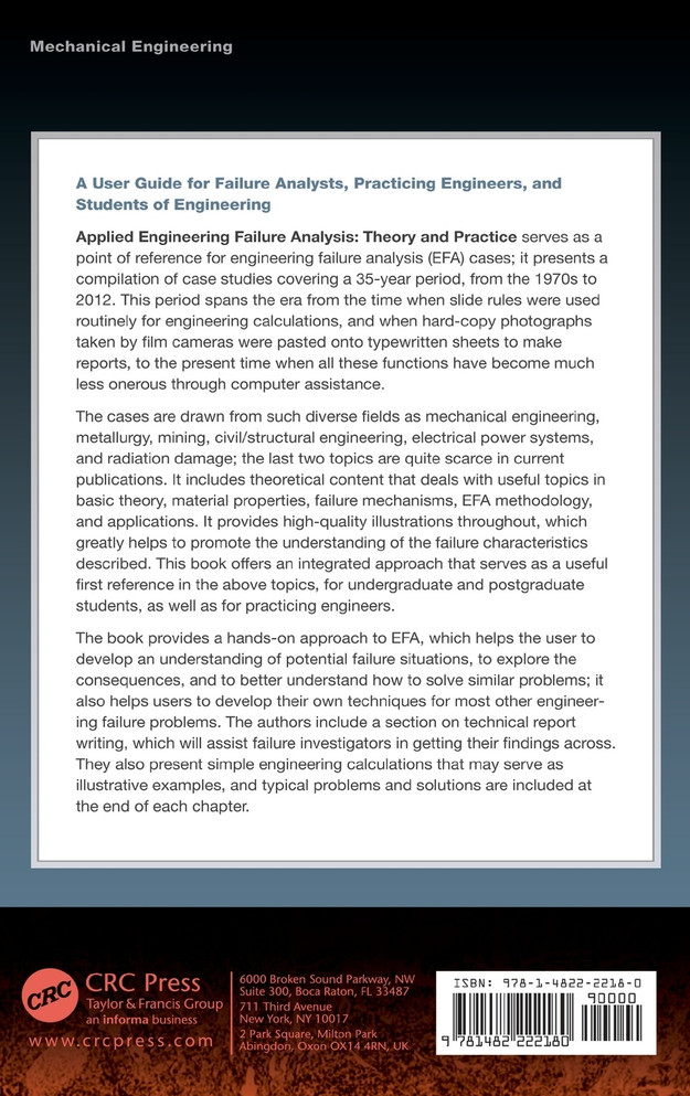 Applied Engineering Failure Analysis