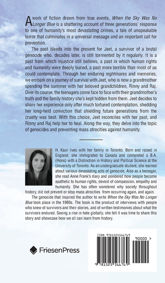 When The Sky Was No Longer Blue