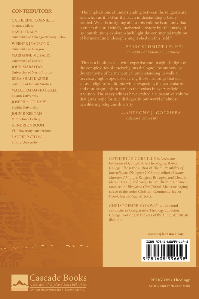 Interreligious Hermeneutics