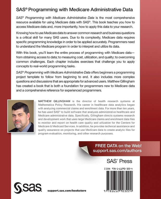 SAS Programming with Medicare Administrative Data