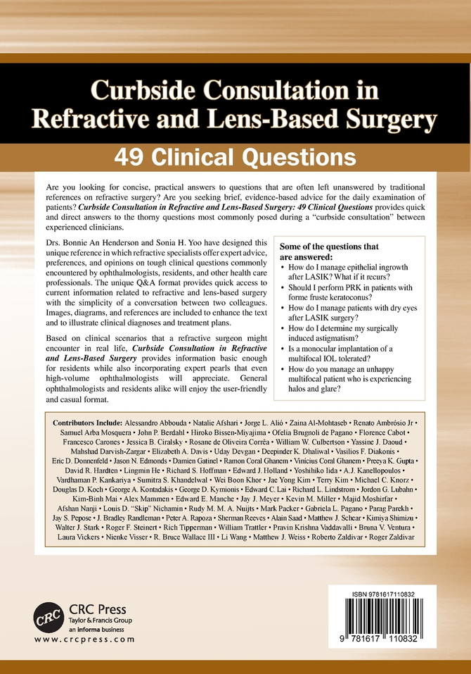 Curbside Consultation in Refractive and Lens-Based Surgery