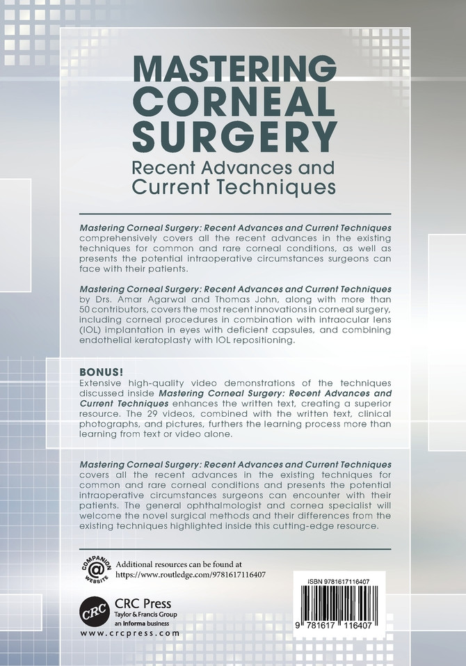 Mastering Corneal Surgery