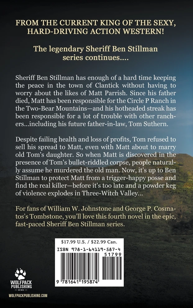 Once Late With a .38 (A Sheriff Ben Stillman Western)