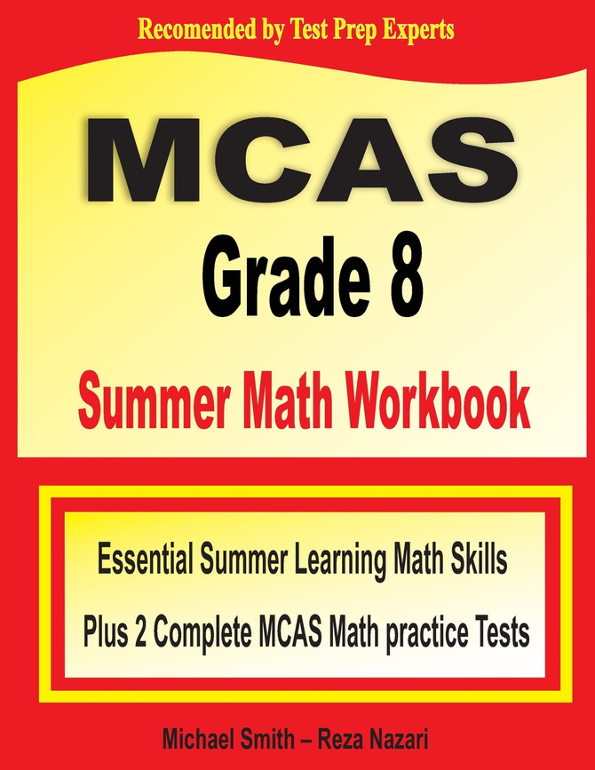 MCAS Grade 8 Summer Math Workbook