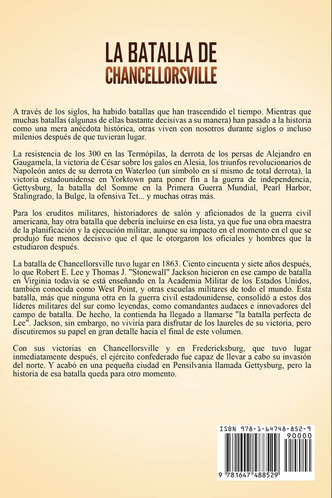 La batalla de Chancellorsville