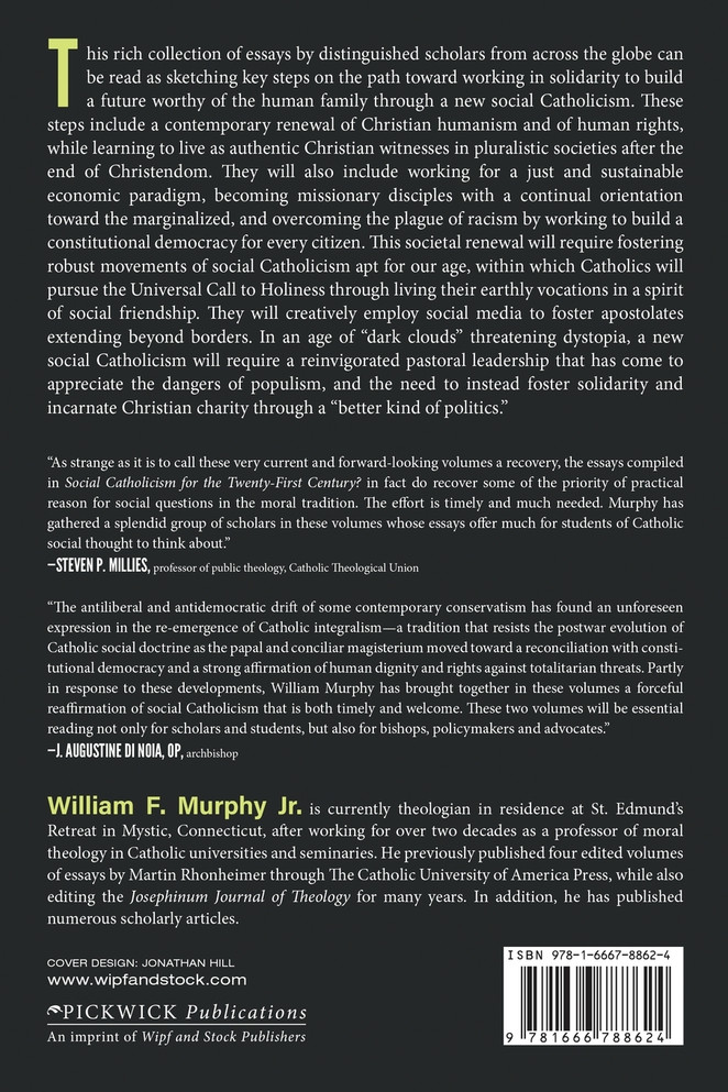 Social Catholicism for the Twenty-first Century?-Volume 2