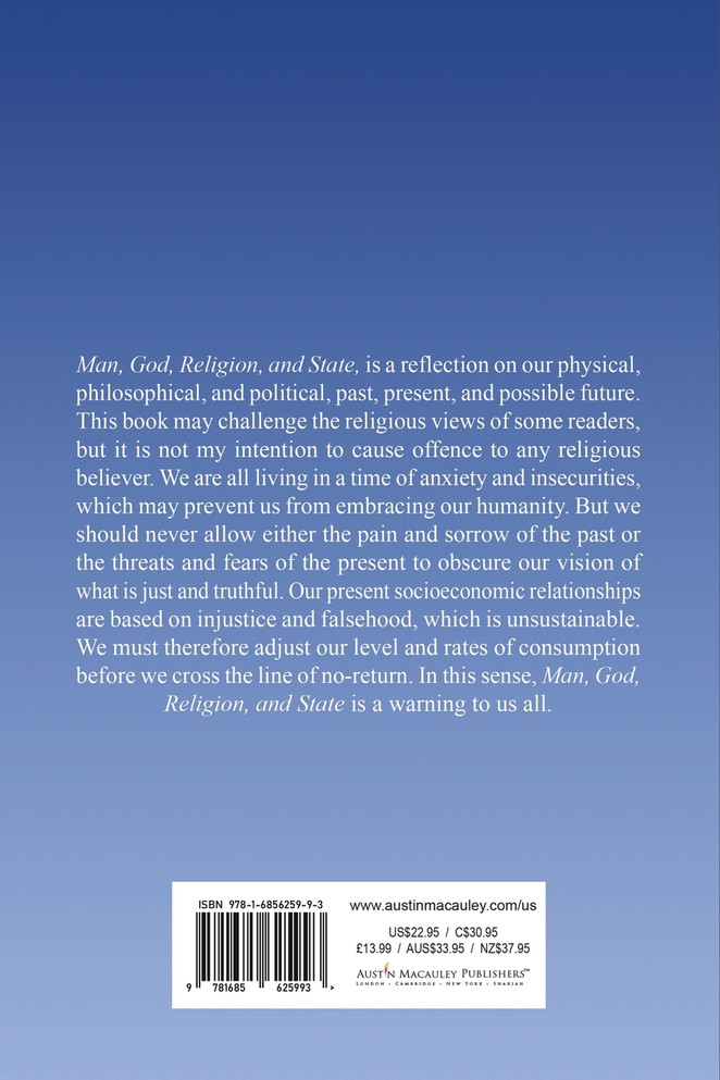Man, God, Religion, and State