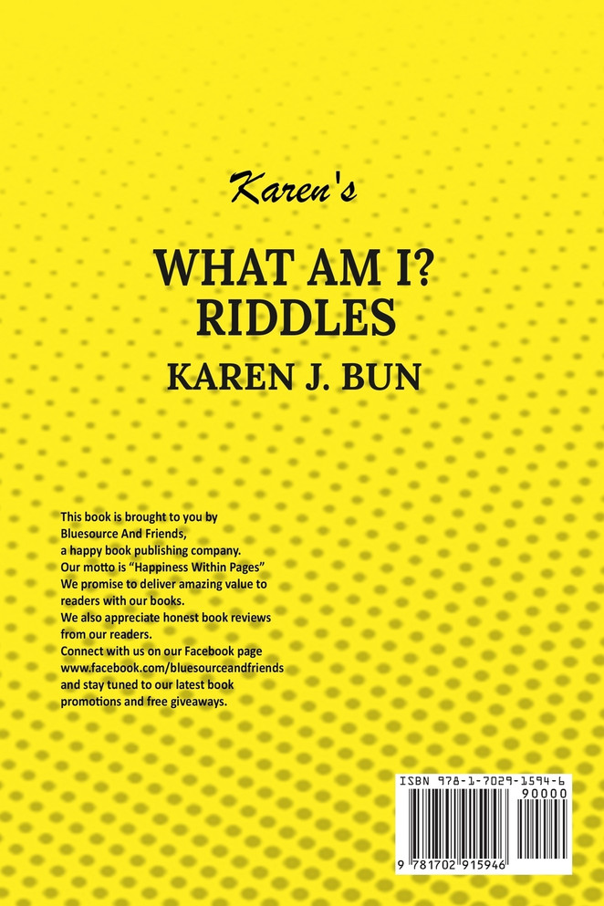 Karen's "What Am I?" Riddles