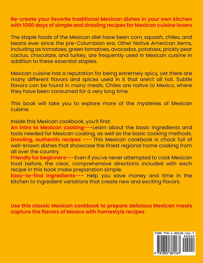 The Complete Mexican Cookbook