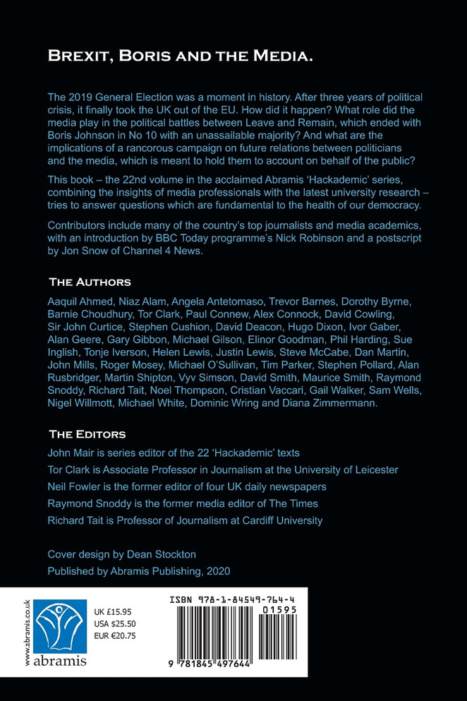 Brexit, Boris and the Media