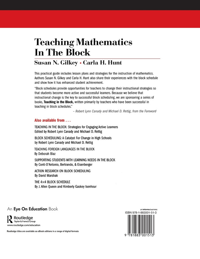 Teaching Mathematics in the Block