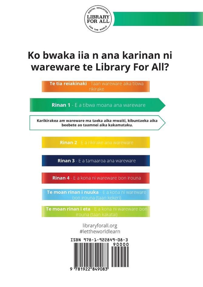 Where is my Pencil - E ngaa au bentira (Te Kiribati)
