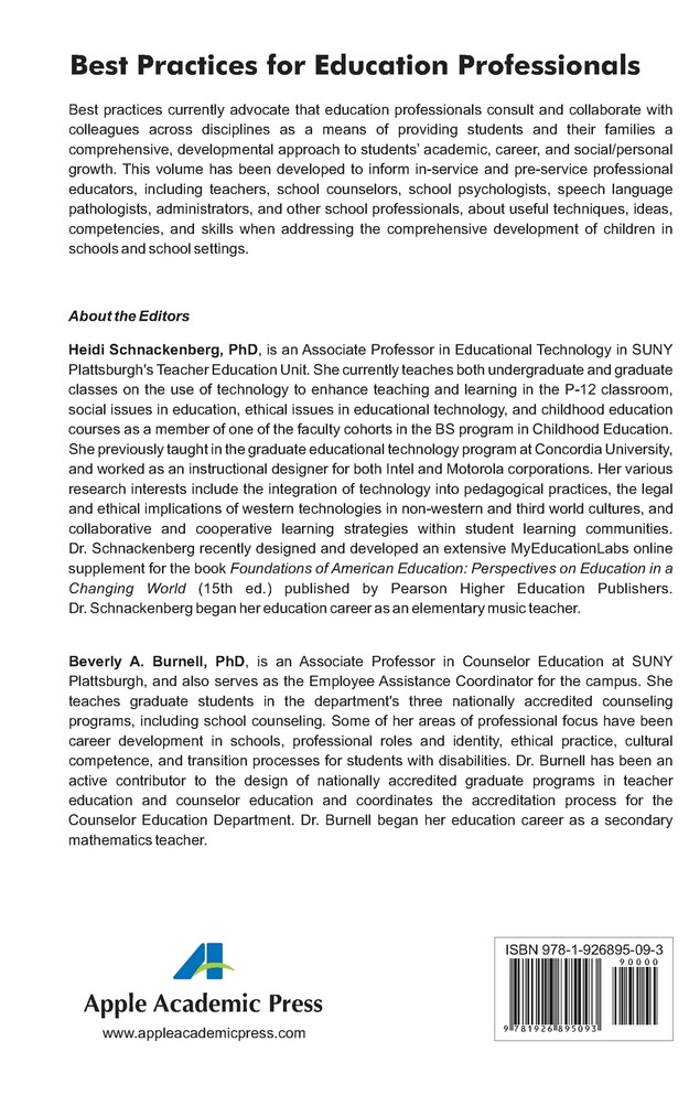 Best Practices for Education Professionals