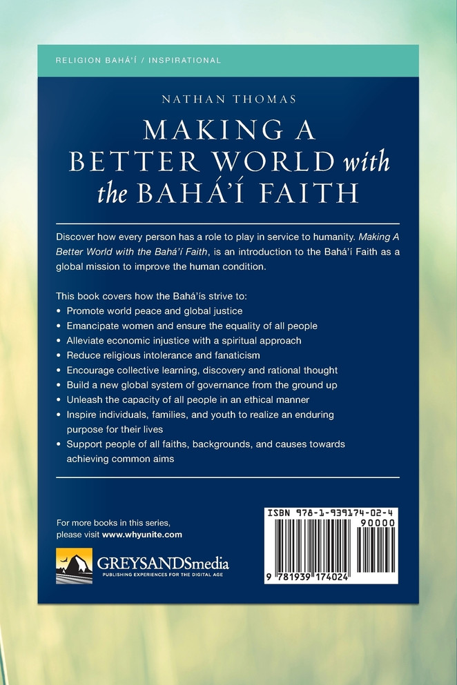 Making a Better World with the Baha'i Faith