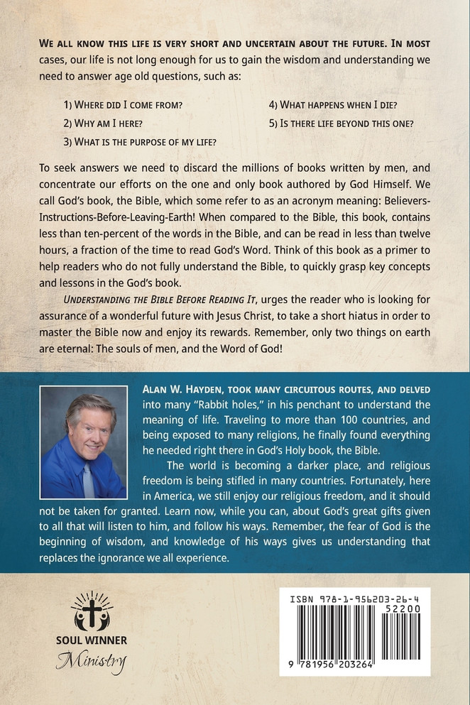 Understanding the Bible Before Reading It