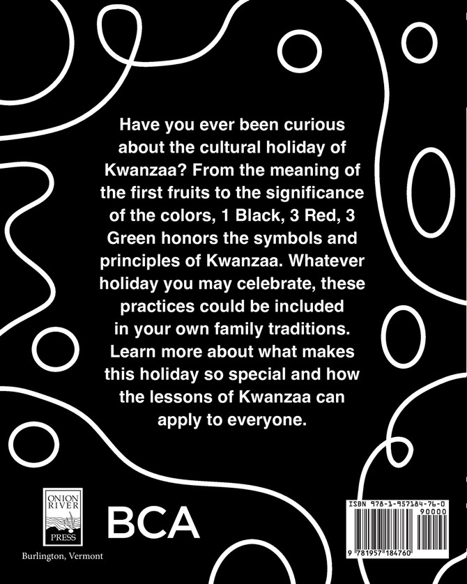 1 Black, 3 Red, 3 Green