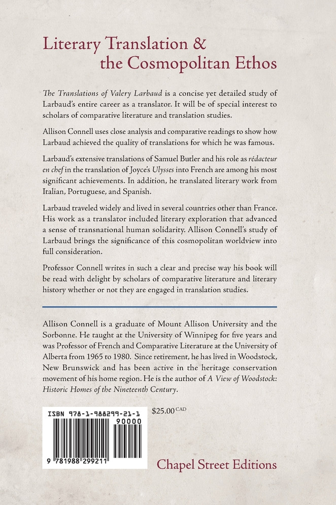 The Translations of Valery Larbaud