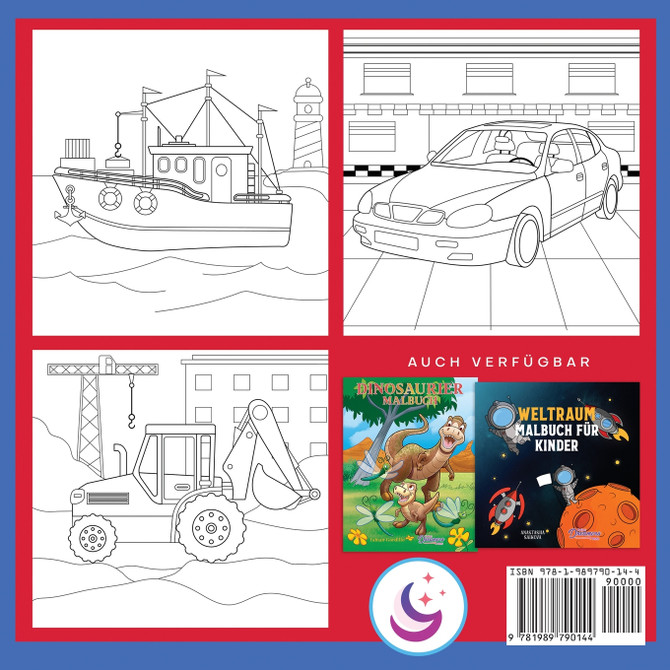 Malbuch Fahrzeuge