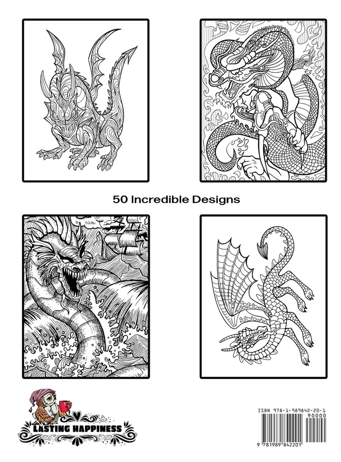 Dragon Colouring Book