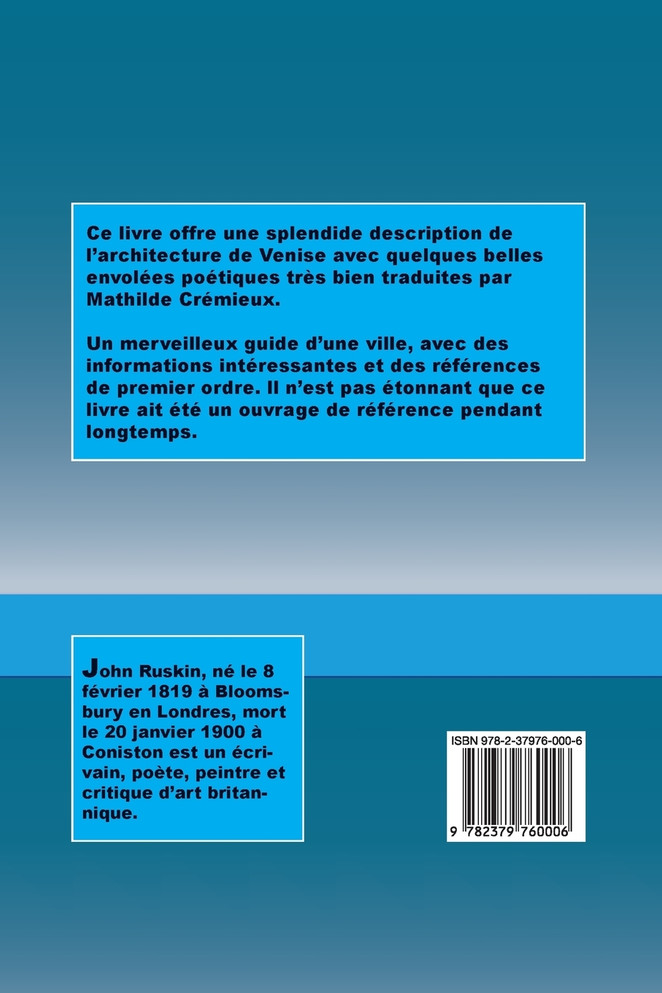 Les Pierres  de Venise