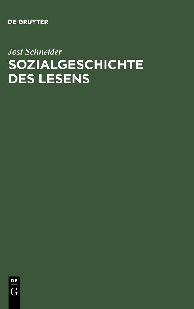 Sozialgeschichte des Lesens