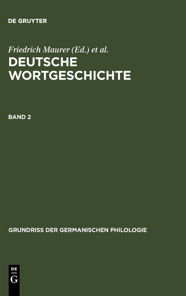 Maurer, Friedrich; Stroh, Friedrich; Rupp, Heinz