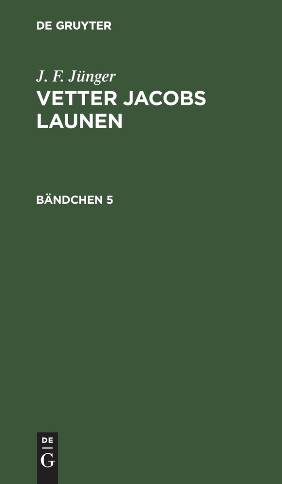 Vetter Jacobs Launen
