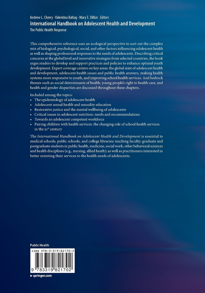 International Handbook on Adolescent Health and Development