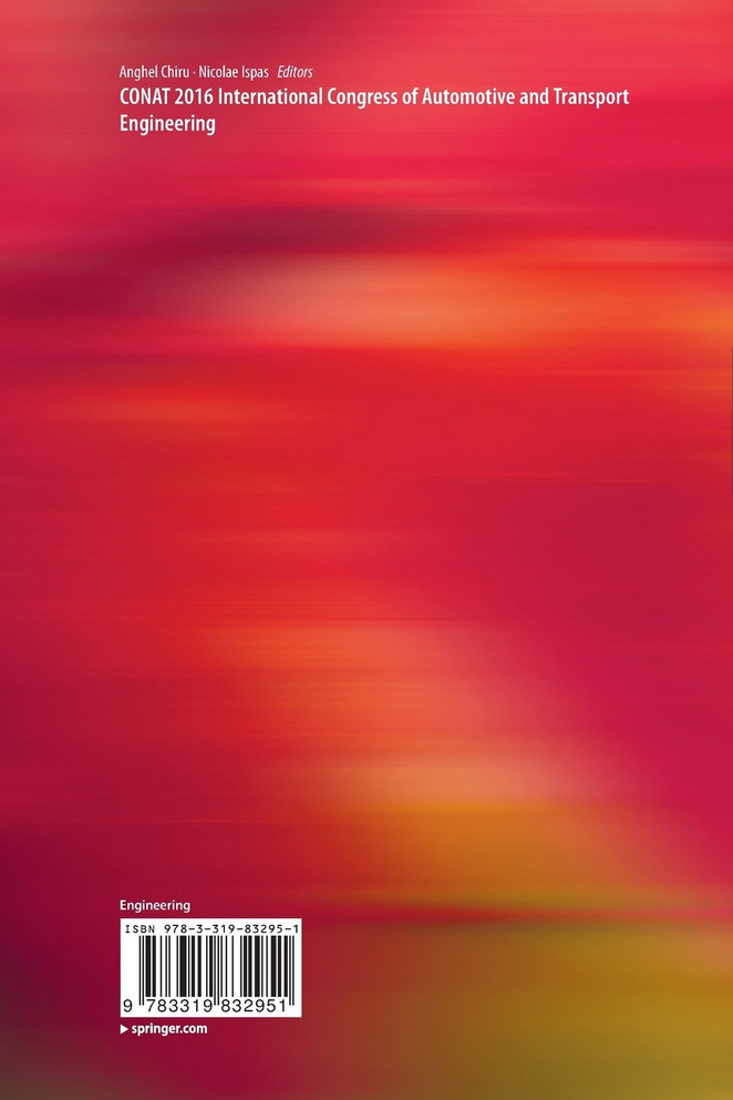 CONAT 2016 International Congress of Automotive and Transport Engineering