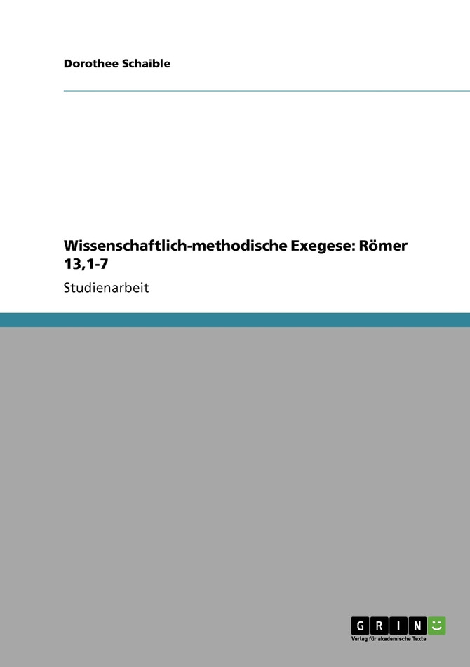 Wissenschaftlich-methodische Exegese