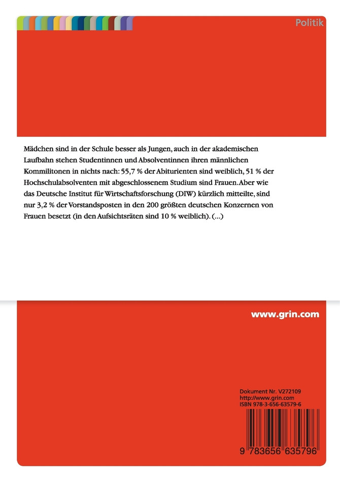 Ist eine gesetzliche Frauenquote in der Wirtschaft sinnvoll?