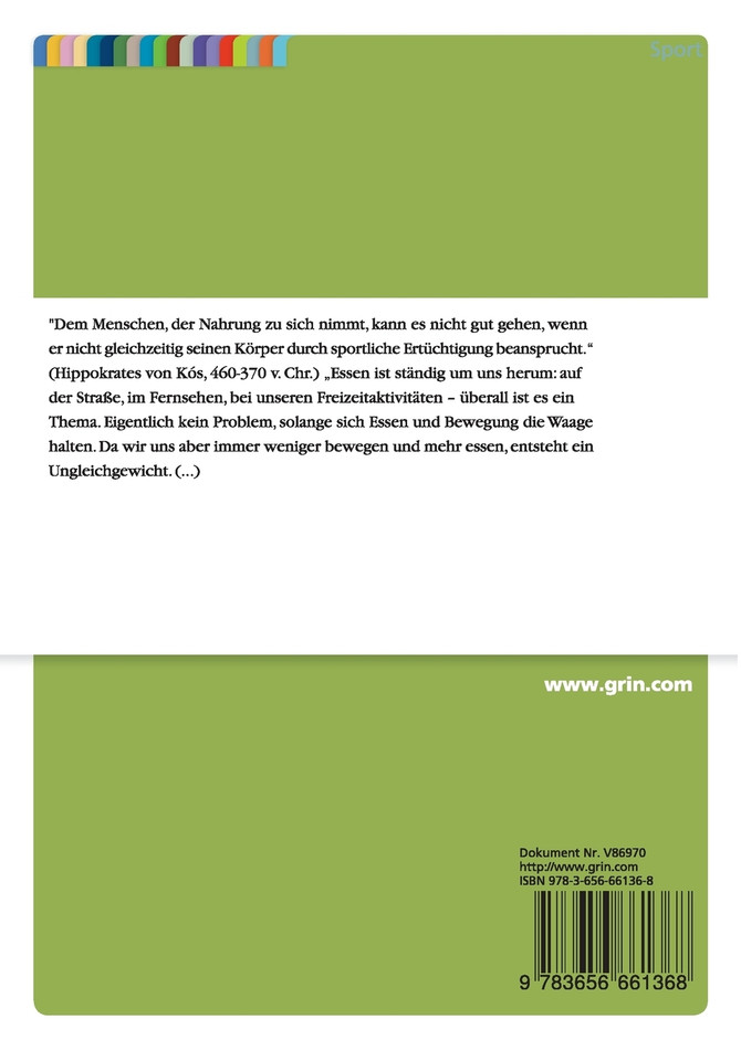 Möglichkeiten und Grenzen des Sports bei Adipositas