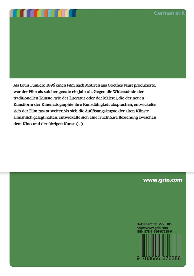 Literaturverfilmung im neuen deutschen Film. Schlöndorffs „HOMO FABER"