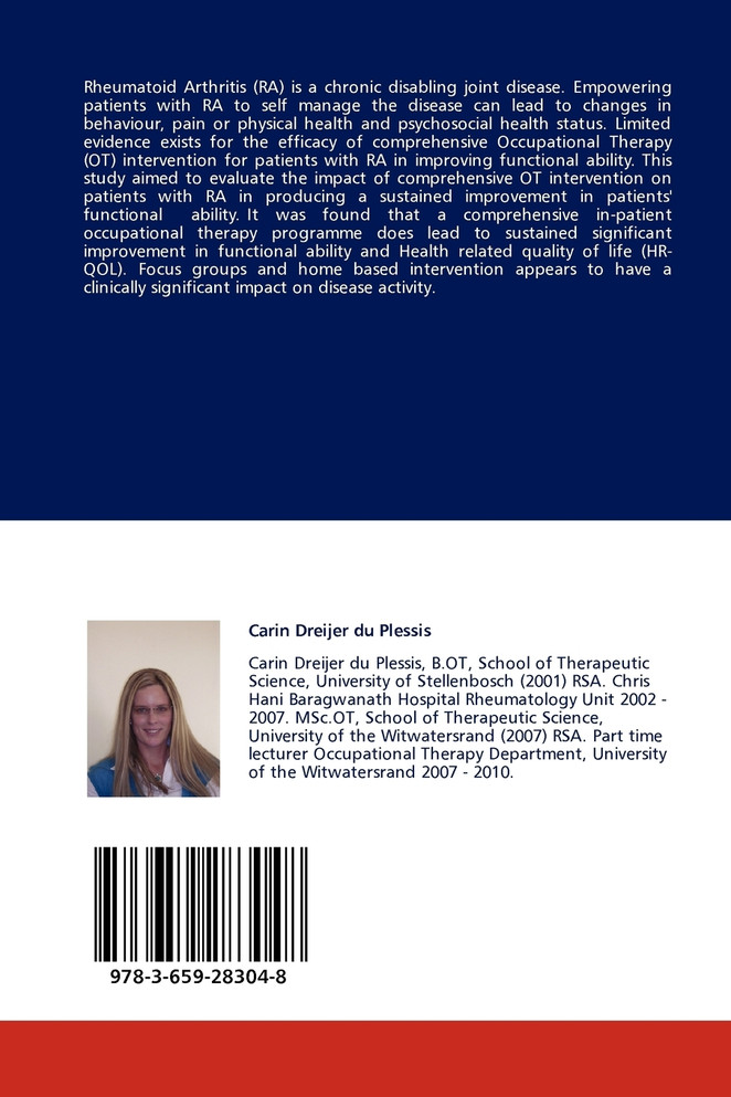 Comprehensive Occupational Therapy for Rheumatoid Arthritis