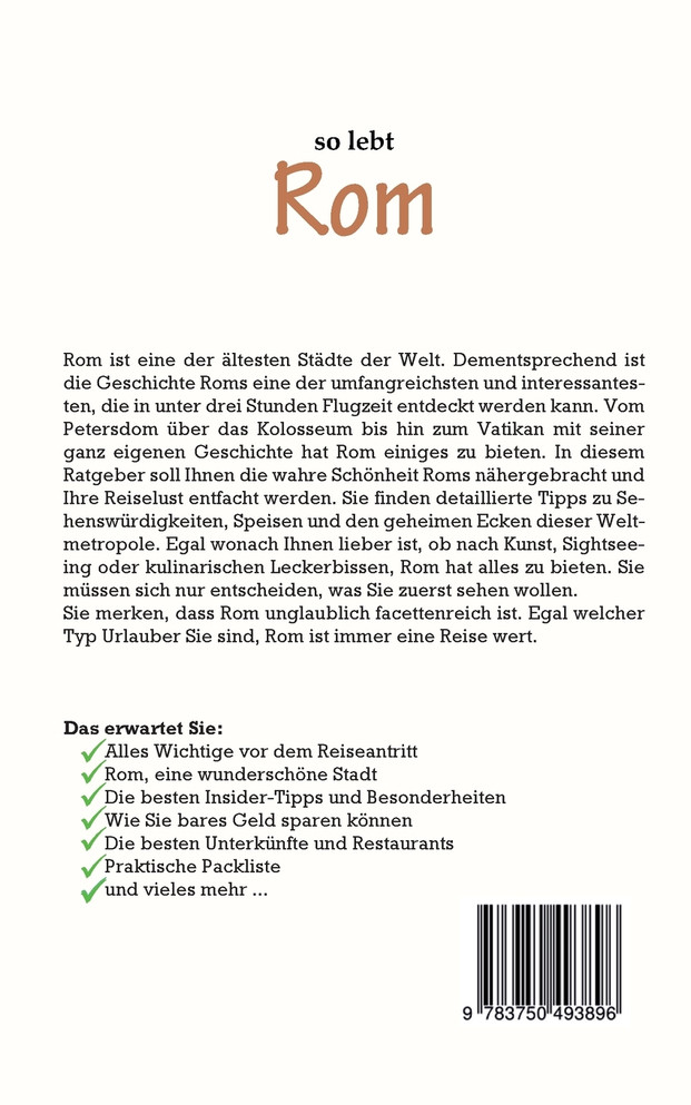 So lebt Rom