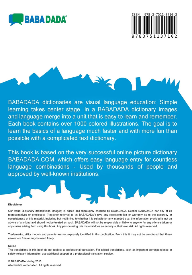 BABADADA, Leetspeak (US English) - Algerian (in arabic script), p1c70r14l d1c710n4ry - visual dictionary (in arabic script)