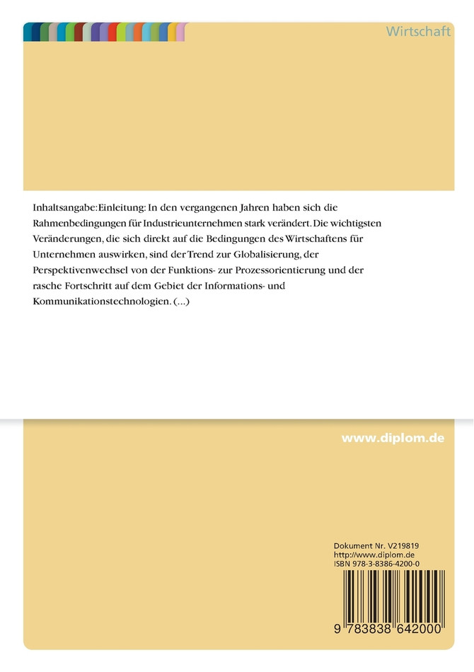 Supply Chain Management in kleinen und mittleren Unternehmen
