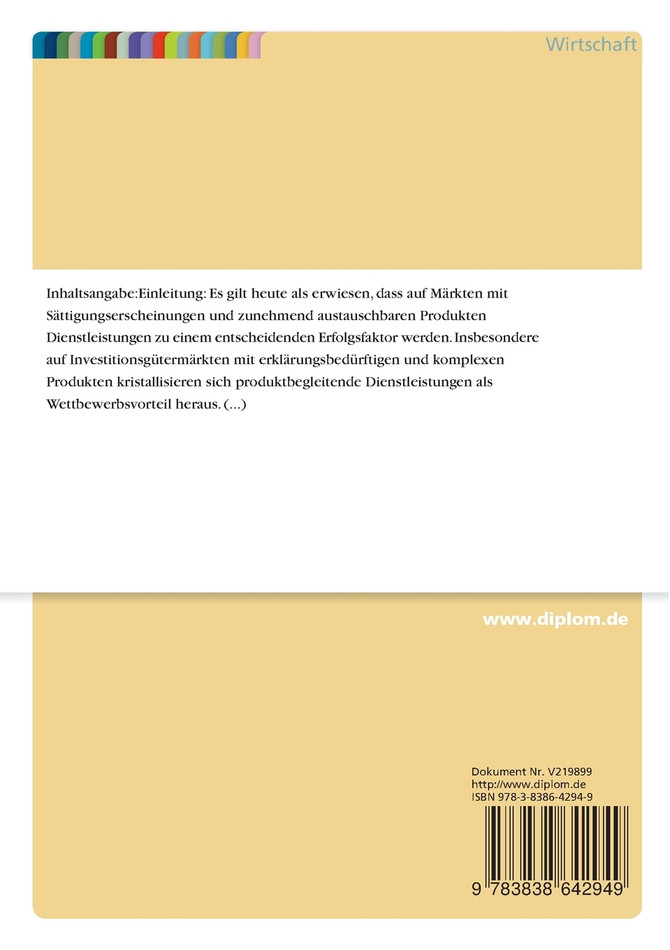 Beitrag der Dienstleistungsqualität zum Networking