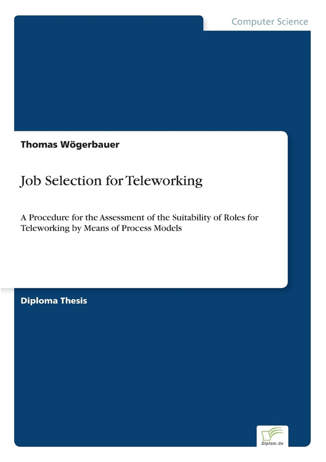 Job Selection for Teleworking