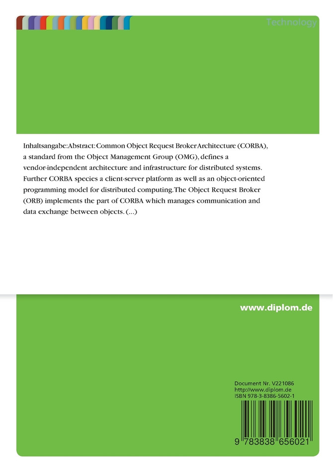 Evaluation and Comparison of CORBA (Object Request Broker) Implementations