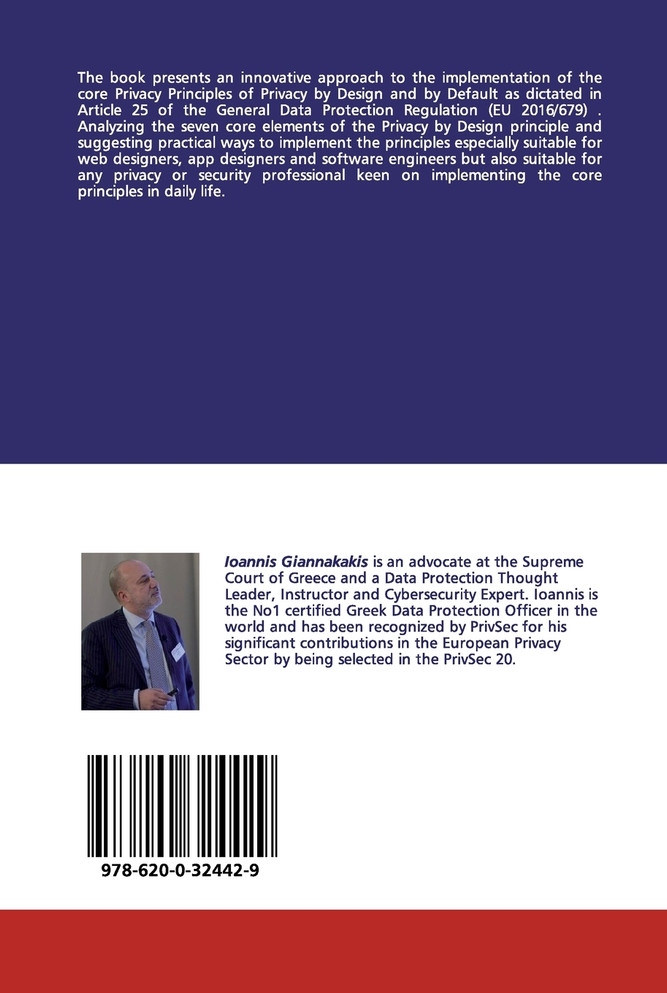 Privacy by Design and By Default