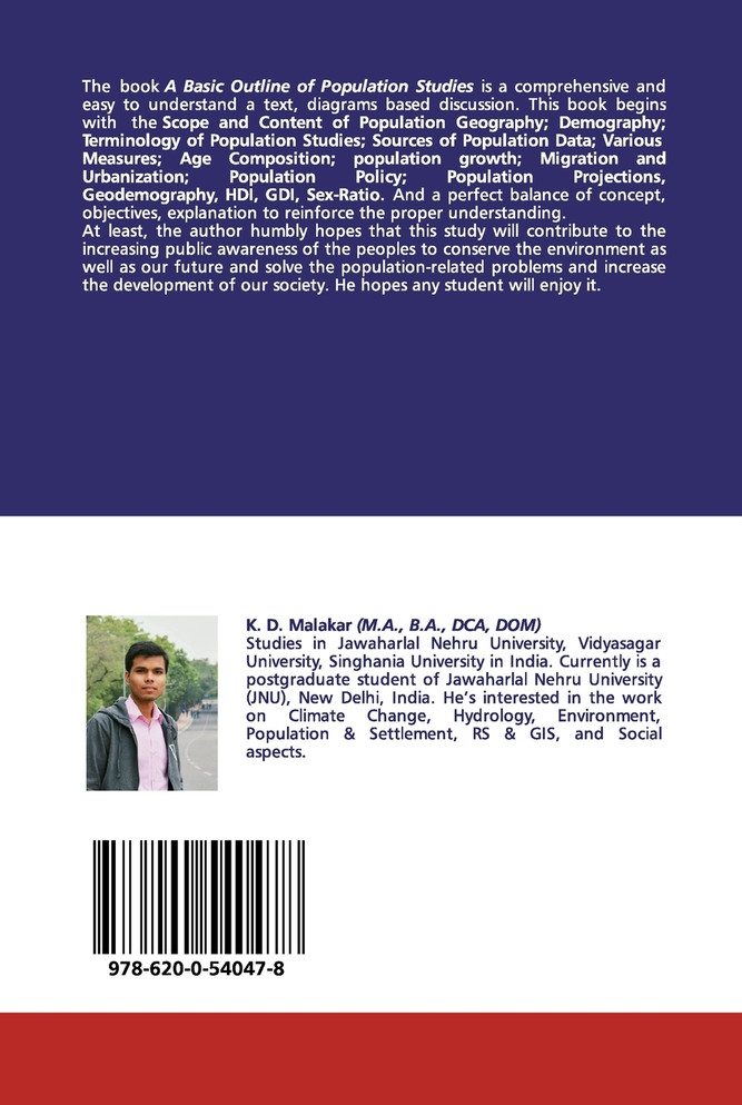 A Basic Outline of Population Studies