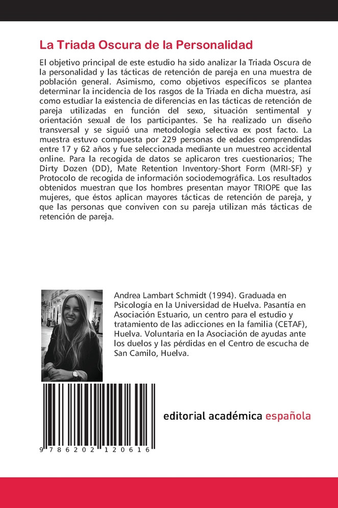 La Triada Oscura de la Personalidad